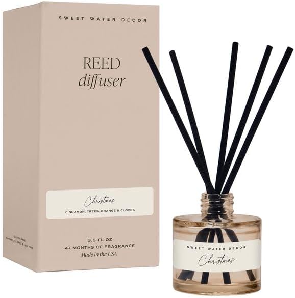 Sweet Water Decor Reed Diffuser - Long-Lasting Home Fragrance