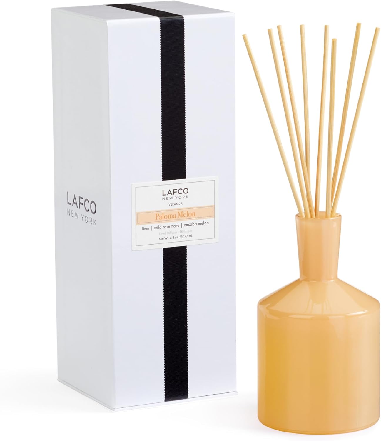 LAFCO New York Reed Diffuser - Long-Lasting Home Fragrance