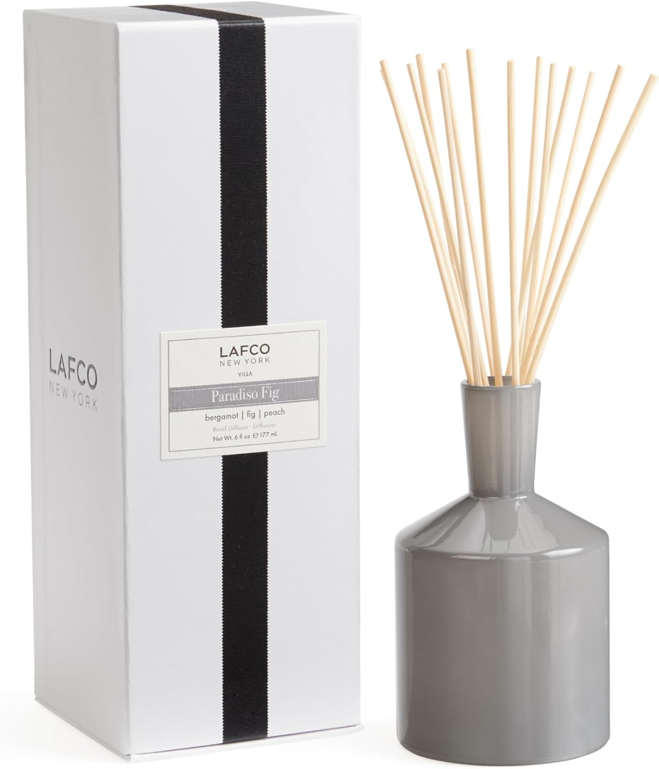LAFCO New York Reed Diffuser - Long-Lasting Home Fragrance