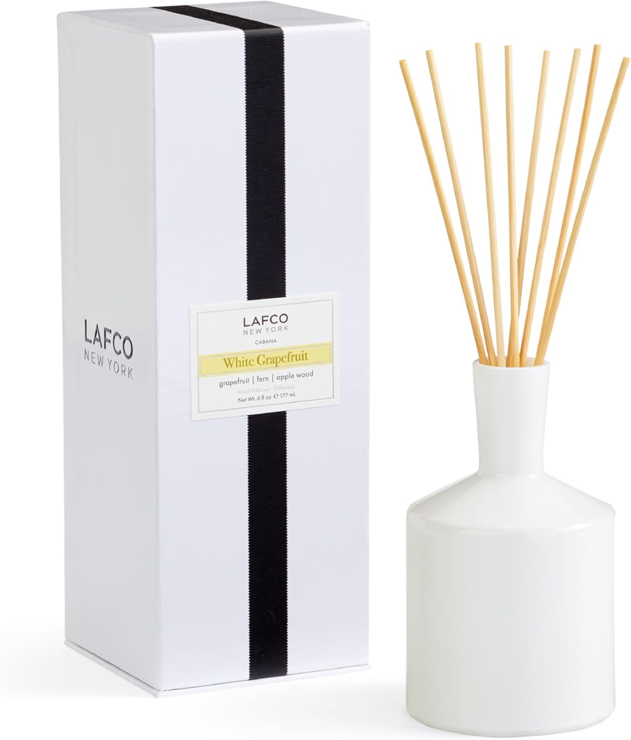 LAFCO New York Reed Diffuser - Long-Lasting Home Fragrance