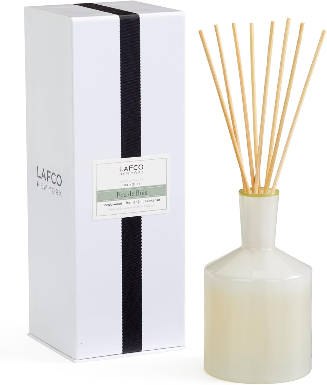 LAFCO New York Reed Diffuser - Long-Lasting Home Fragrance