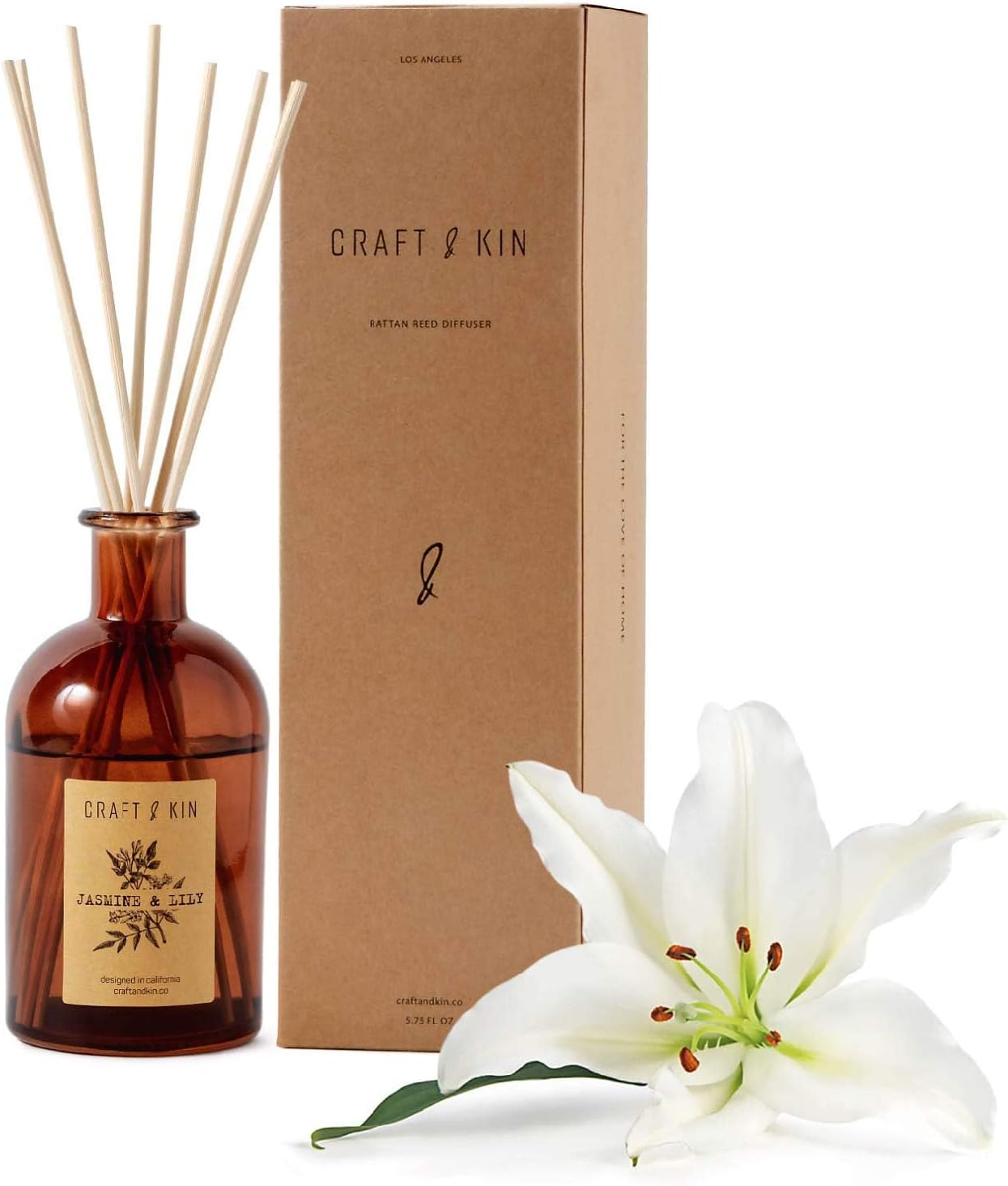 Craft & Kin Reed Diffuser - Natural Essential Oils