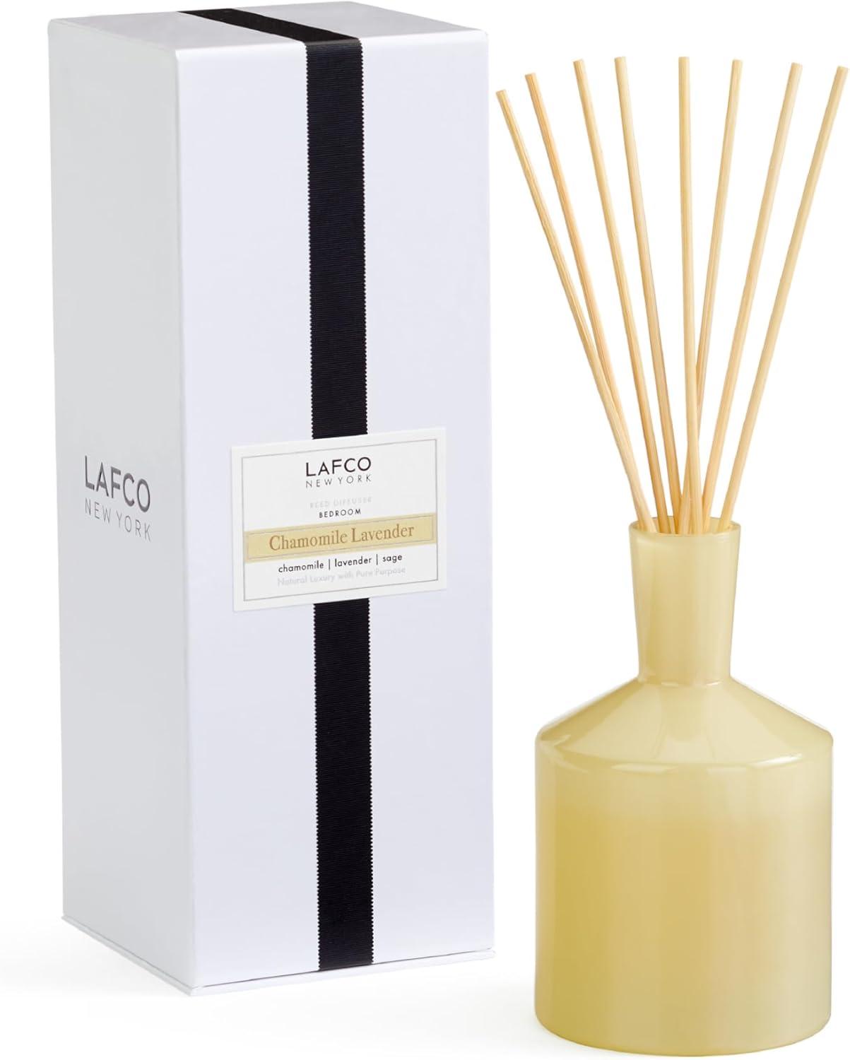 LAFCO New York Reed Diffuser - Long-Lasting Home Fragrance