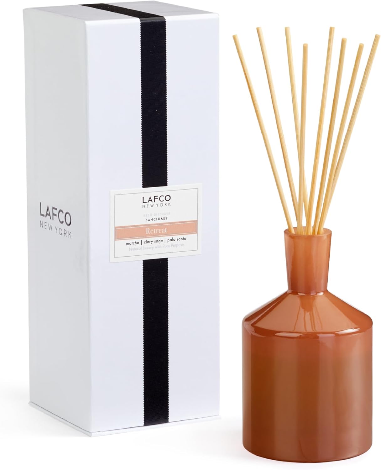 LAFCO New York Reed Diffuser - Long-Lasting Home Fragrance