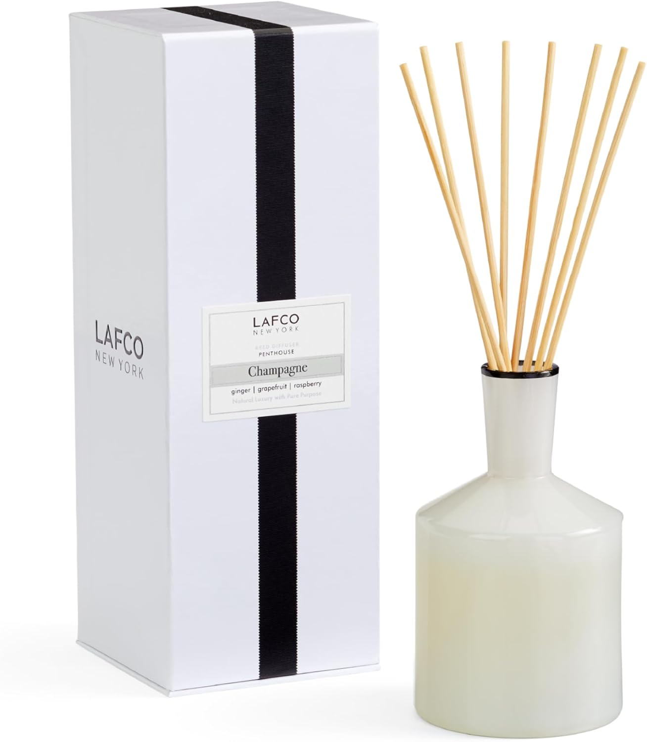 LAFCO New York Reed Diffuser - Long-Lasting Home Fragrance