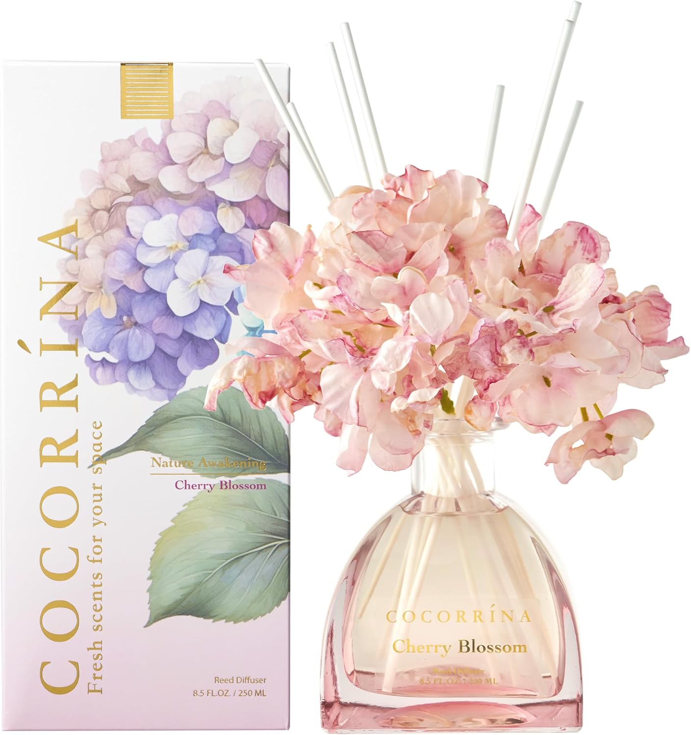 COCORRÍNA Reed Diffuser - 8.5oz Yurt Design Home Fragrance