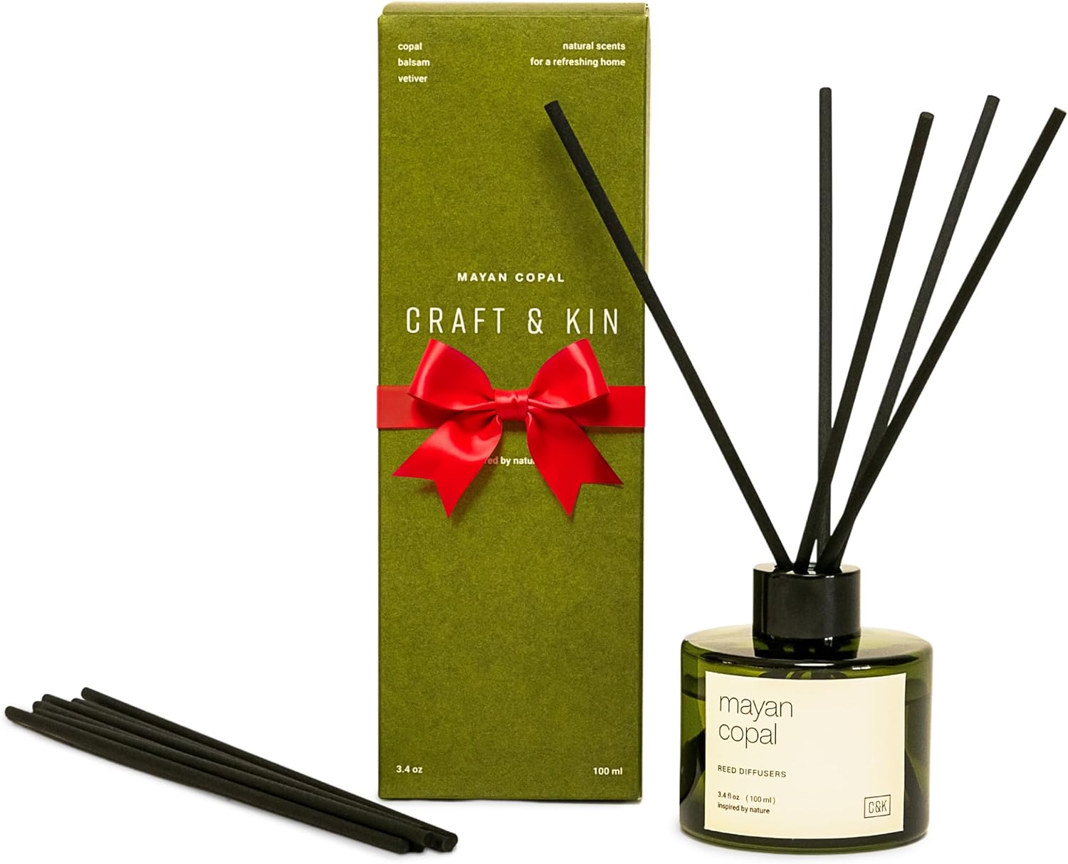 Craft & Kin Reed Diffusers: Nature-Inspired Scents & Dried Flowers