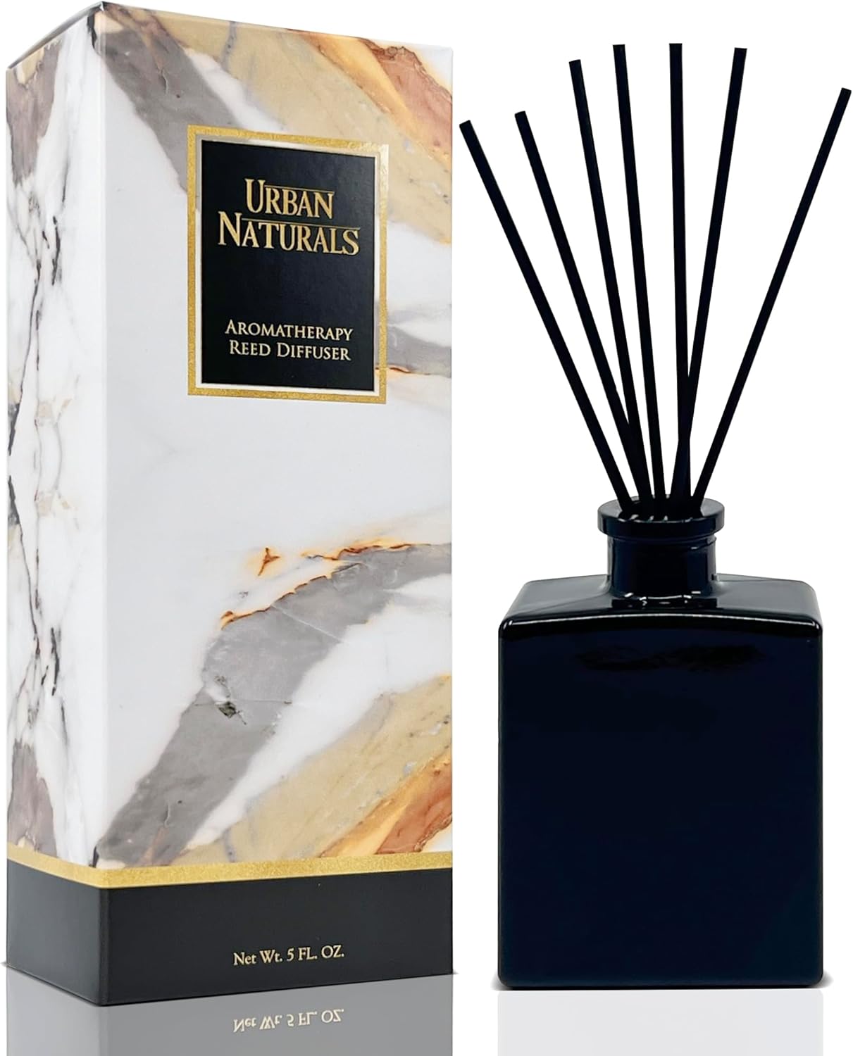 Urban Naturals Reed Diffuser Set - 5oz Glass Bottle