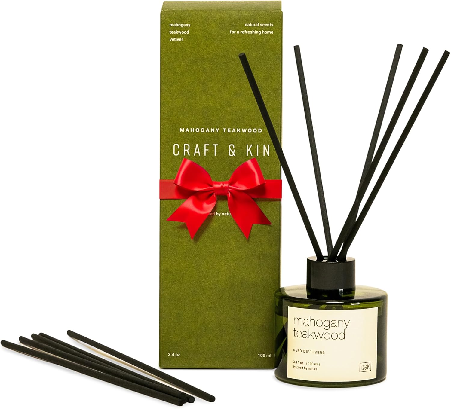 Craft & Kin Reed Diffusers: Nature-Inspired Scents & Dried Flowers