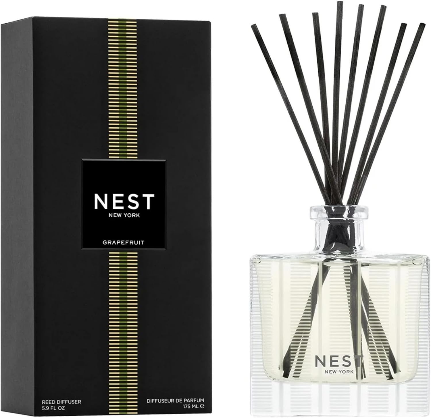 NEST New York Reed Diffuser | Long-Lasting Home Fragrance