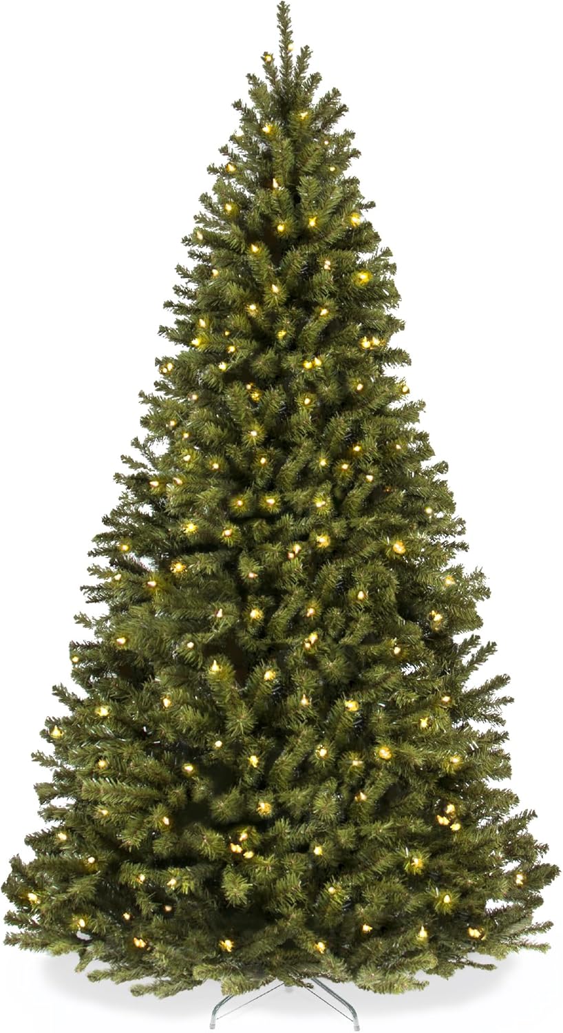 Pre-Lit Spruce Artificial Christmas Tree