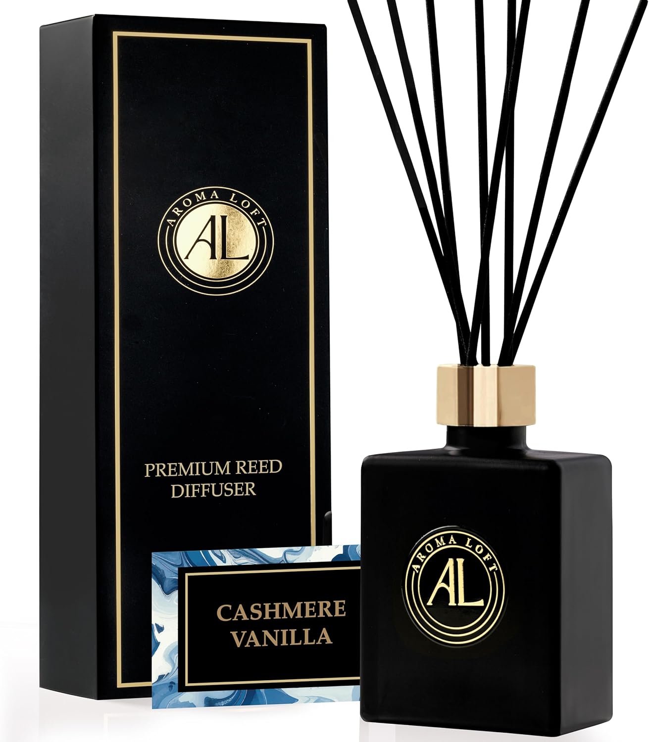 Reed Diffuser Home Fragrance - 5oz Luxury Oil Diffuser Set