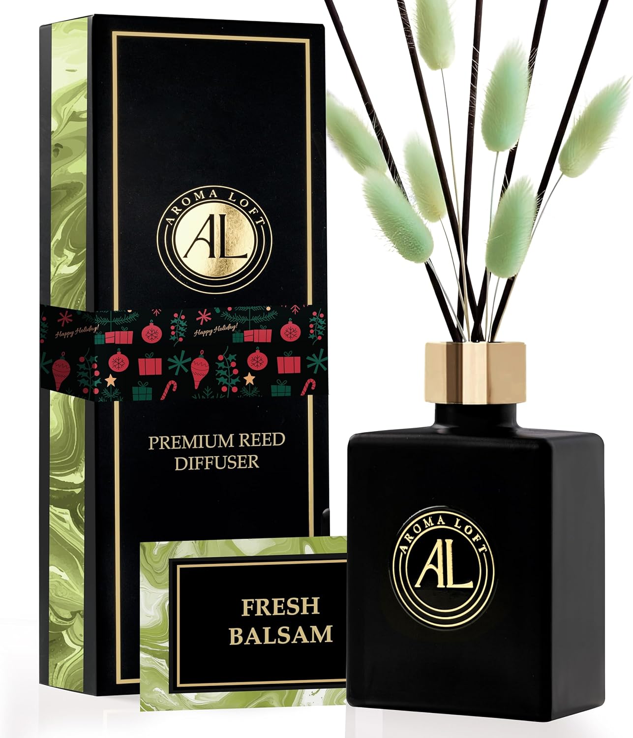 Reed Diffuser Home Fragrance - 5oz Luxury Oil Diffuser Set