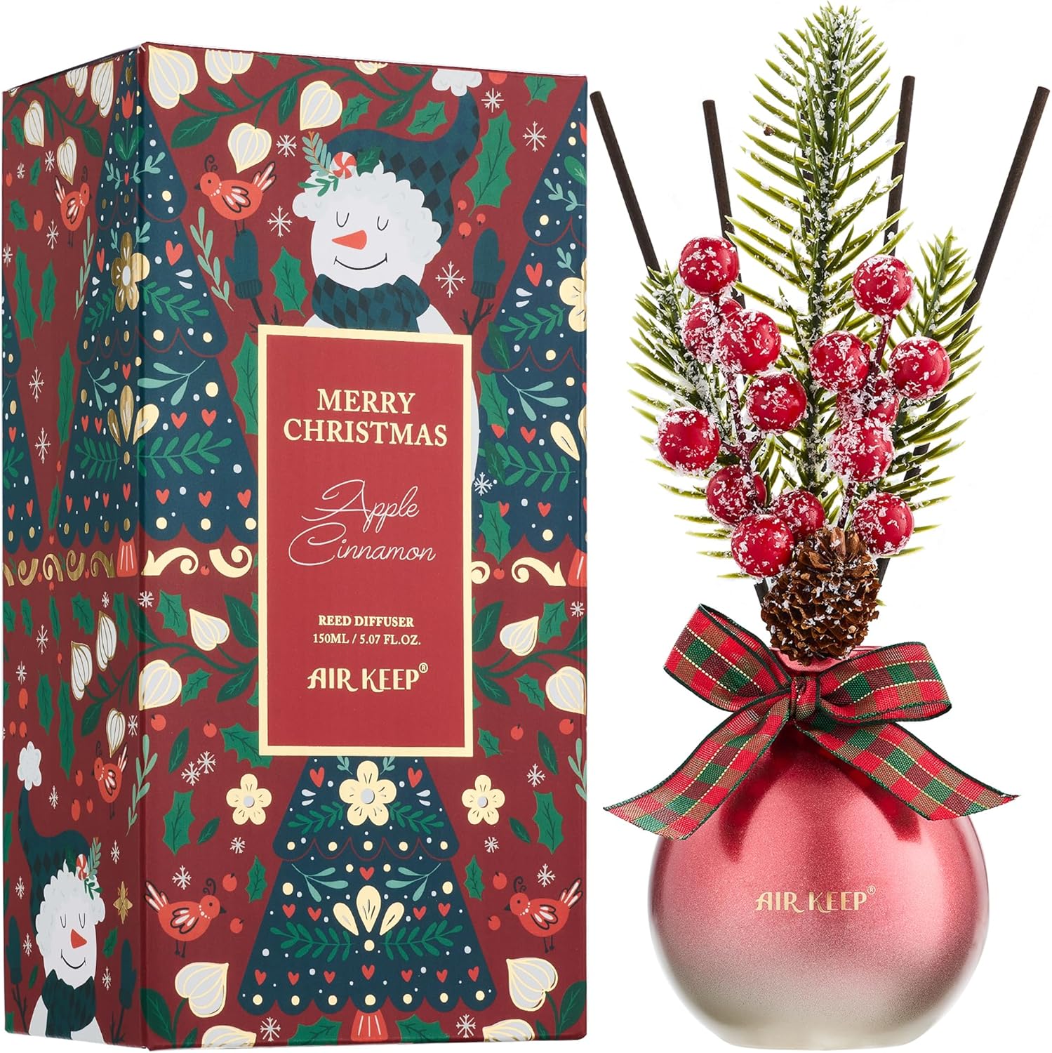 Airkeep Reed Diffuser - 5.07oz Scented Home Fragrance